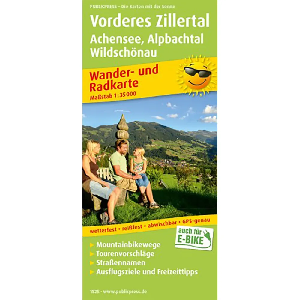 PublicPress RWK 1525 Vorderes Zillertal - Achensee, Alpbachtal