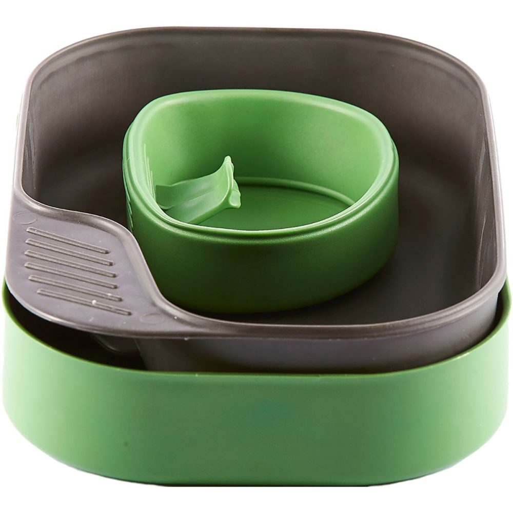 Wildo Camp-A-Box Basic Green Essgeschirr