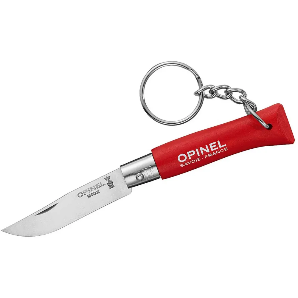 Opinel No 04 Messer mit Schlüsselanhänger