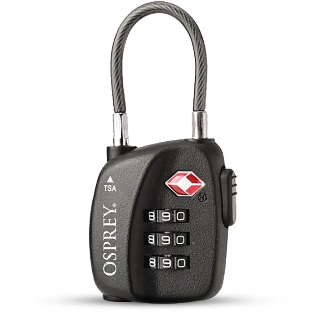 Osprey TSA 3 Dial Cable Lock