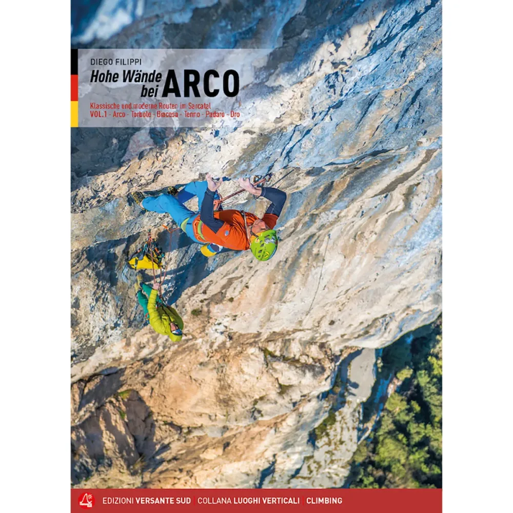 Versante Sud Hohe Wände bei Arco Kletterführer Band 1