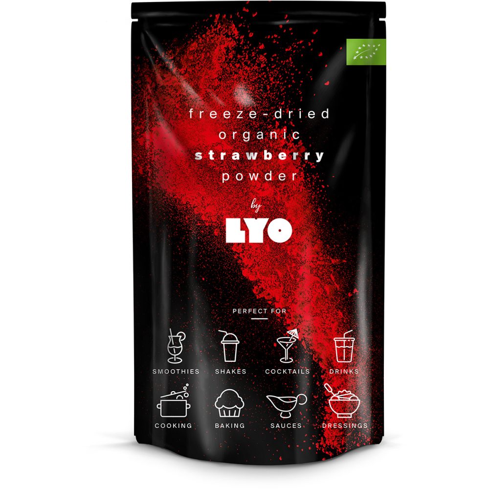 Lyofood Bio-Erdbeerpulver