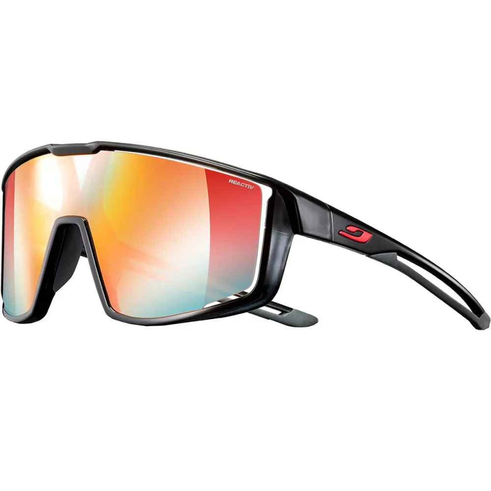 Julbo - Fury J5313314 SchwarzRot - REACTIV Performance 1-3, für Damen, Größe Onesize