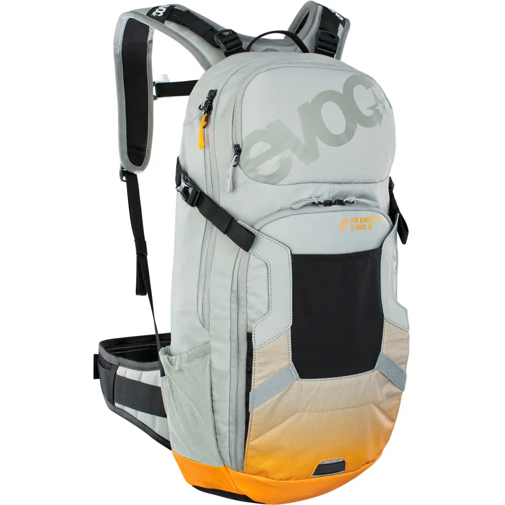 Evoc FR Enduro E-Ride 16L Protektoren-Rucksack mehrfarbig /  stone/bright orange, Grösse: M/L
