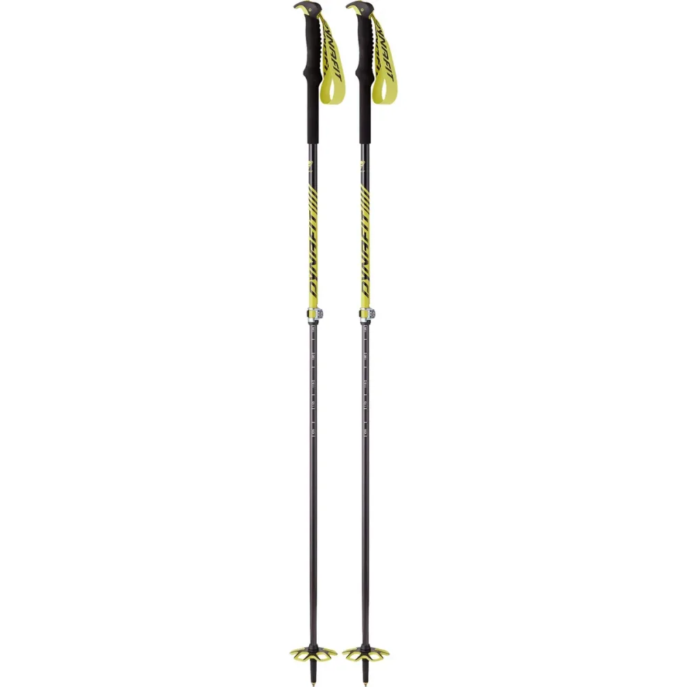 Dynafit Free Vario Skitourenstock Gelb, Herren, Größe: ONE SIZE