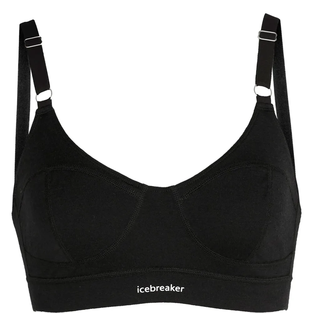 Icebreaker Damen Queens Clasp Sport BH