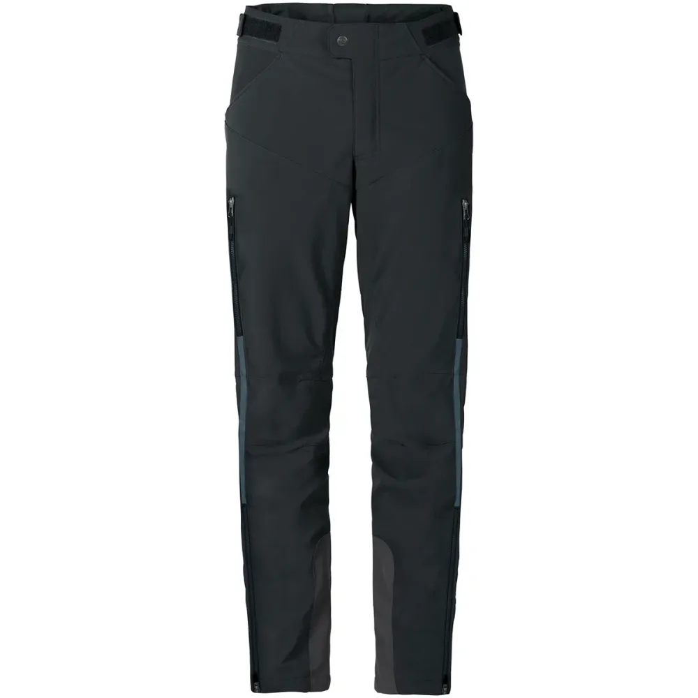 VAUDE - Qimsa Softshell Pants II S/S+L/S, M-Short, Schwarz / Schwarz