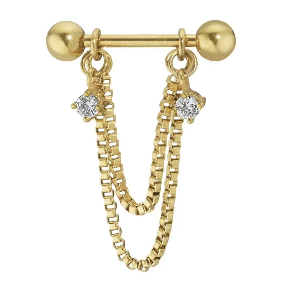 Brustpiercing