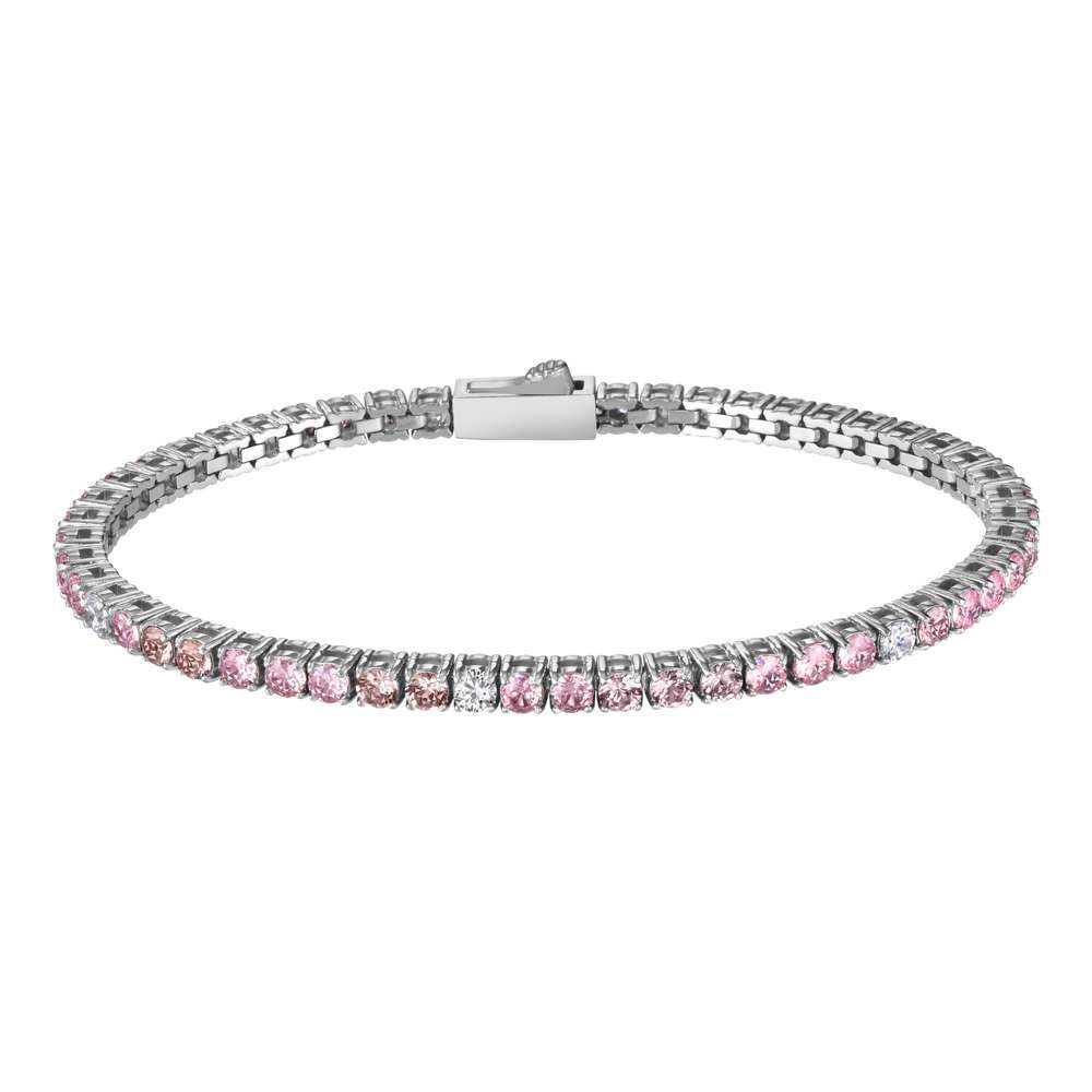 Edelstahl Tennis-Armband