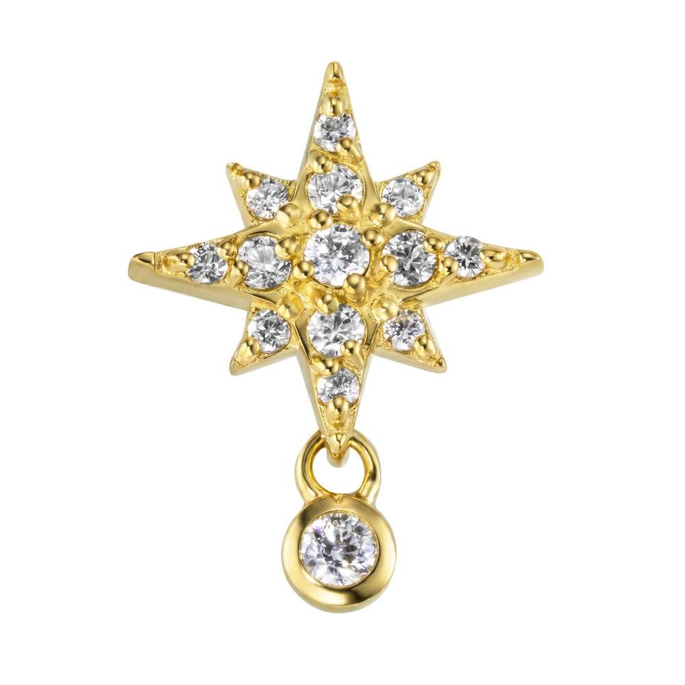 1.2mm Gold Piercing