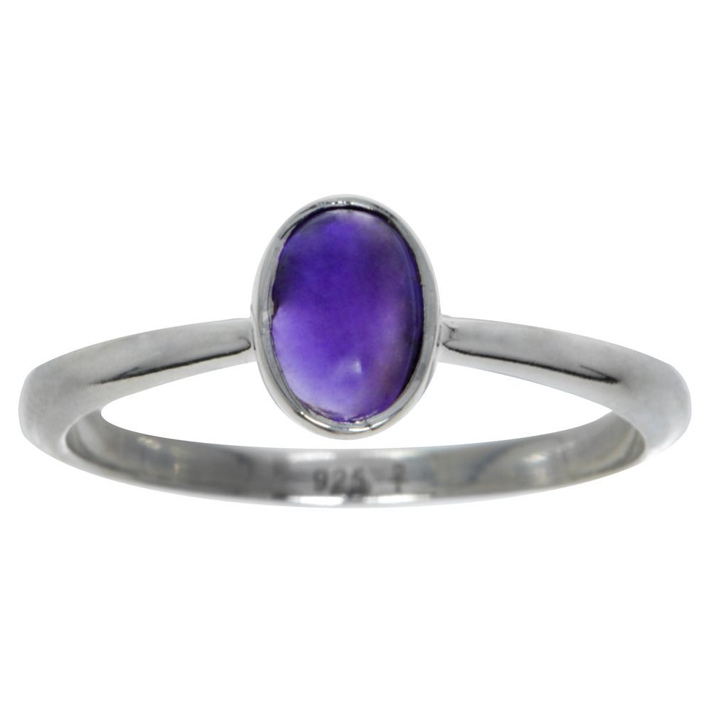 Amethyst-Silberring