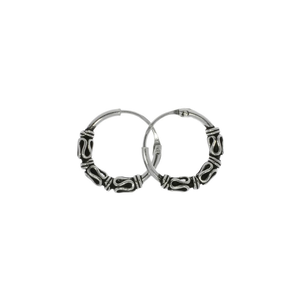 Silber-Creolen