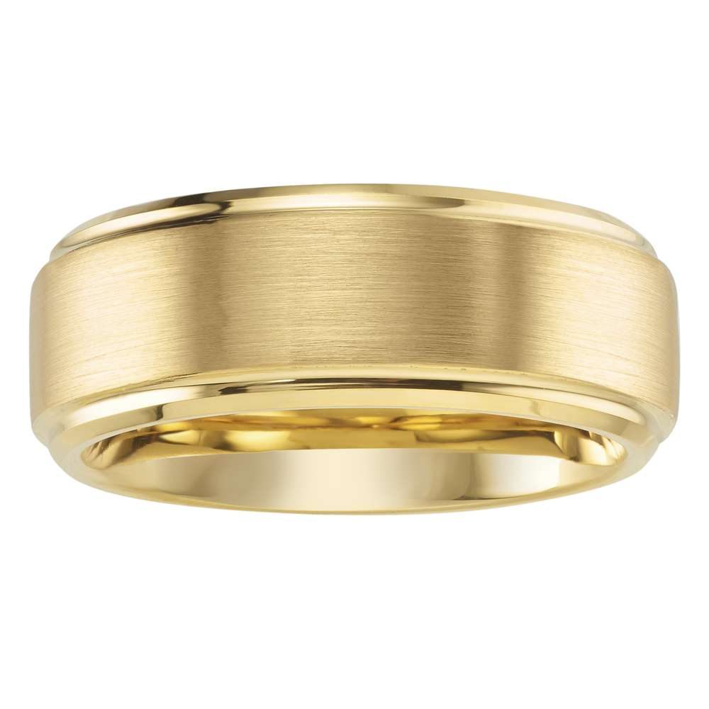 Vergoldeter Wolfram-Ring