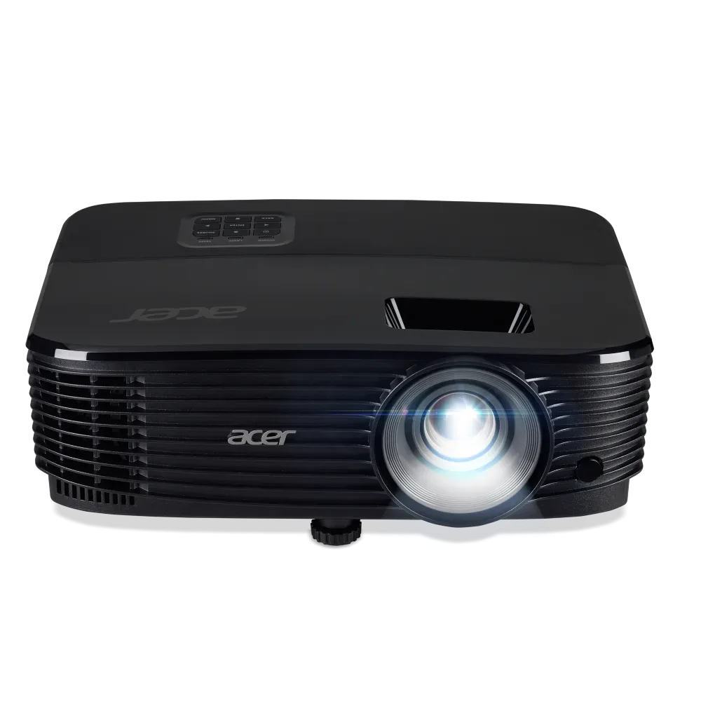 Acer Business & SOHO Lamp, X1229HP, Entry/HD Projektor, 1024x768 Auflösung, 4800 lm Helligkeit, f/2.56-f/2.68, Schwarz