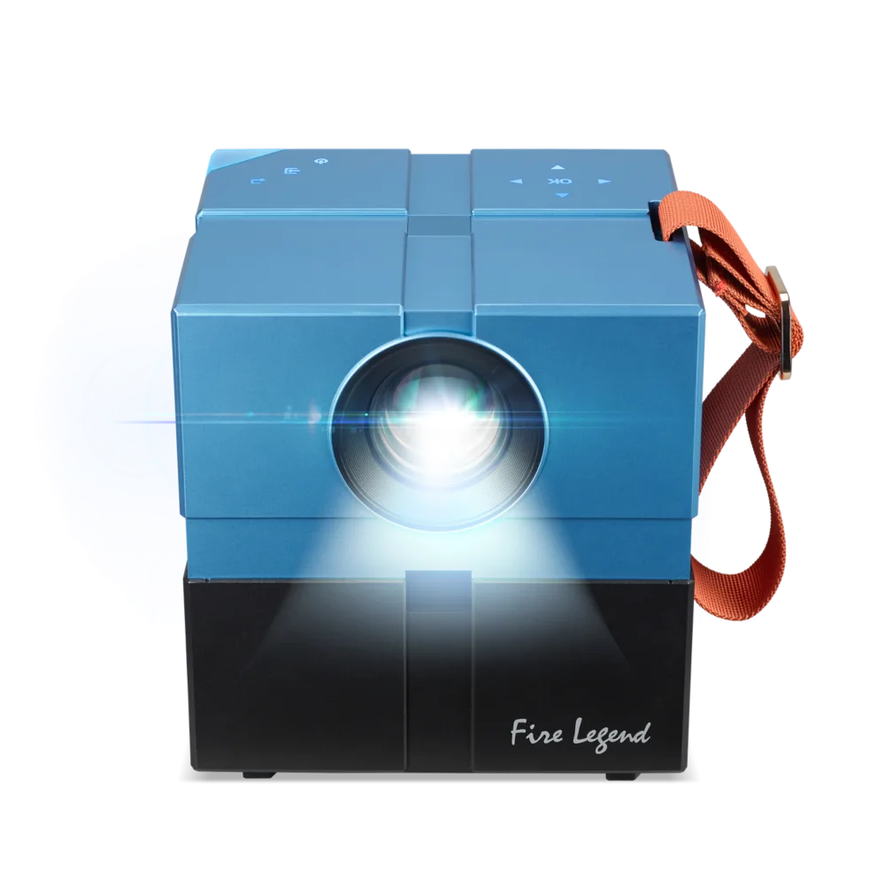 AOPEN Portable LED, QH12a, Blau, Entry/HD Projector, HD Resolution, 135 lm Brightness, 16.7M Colors