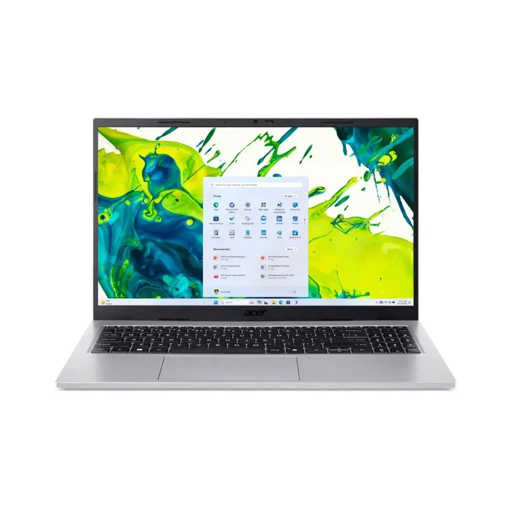 Acer Aspire Go 15 Notebook, AG15-72P/Ultrabook, Laptop, 15.6 Zoll Full HD, Intel Core 5 120U, 8 GB RAM, 512 GB SSD, Intel Graphics, Windows 11 Home, Silber