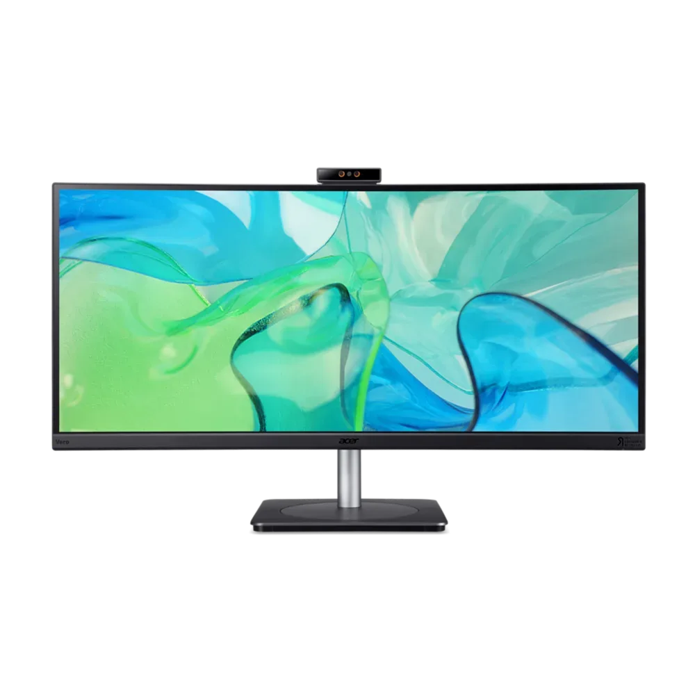 Acer CB3, CB343CURD, Monitor, Curved Display, 86.4 cm (34 Zoll) UW-QHD, IPS, Adaptive Sync, Schwarz