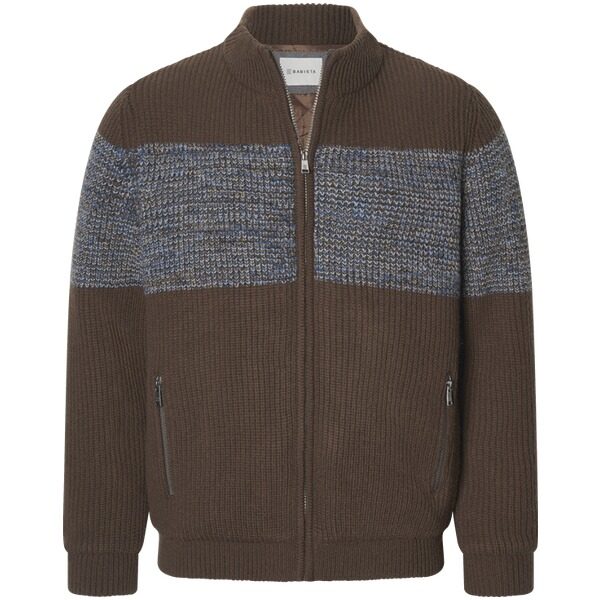 Outdoor Strickjacke BRUSITATI dunkelbraun