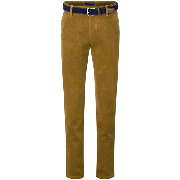 Cordhose BABESTINI dunkelgelb