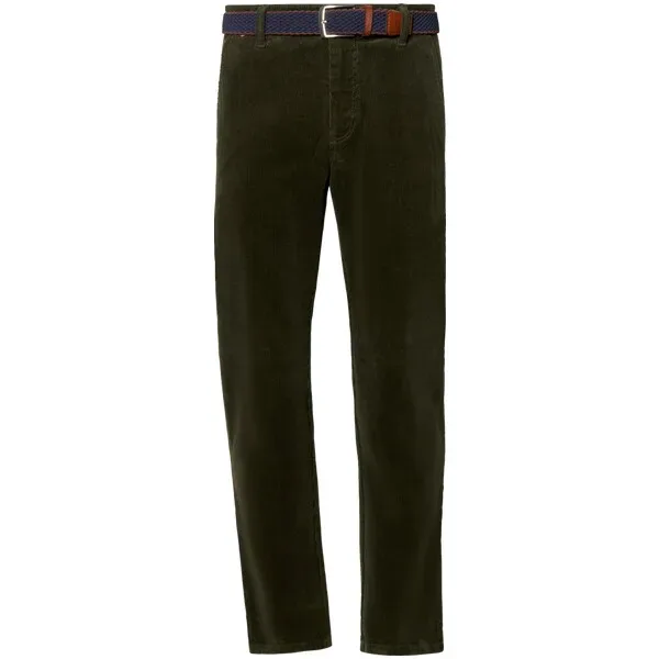 Cordhose BABESTINI dunkelgrün