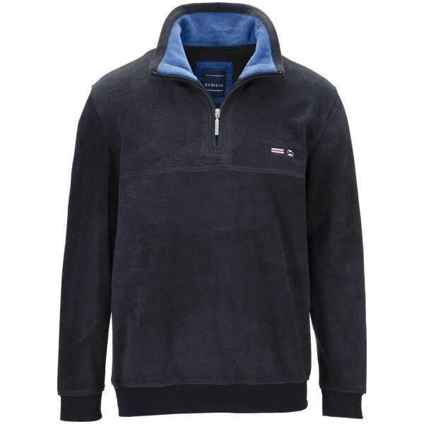 Fleece-Sweatshirt FIORIVESTO dunkelblau