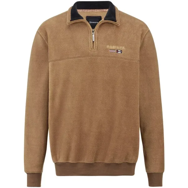 Fleece-Sweatshirt FIORIVESTO hellbraun