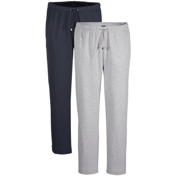 Freizeithose ROMANZETTI silbergrau dunkelblau