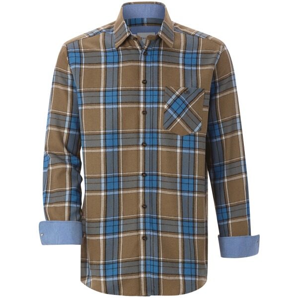 Hemd SALTINORA royalblau