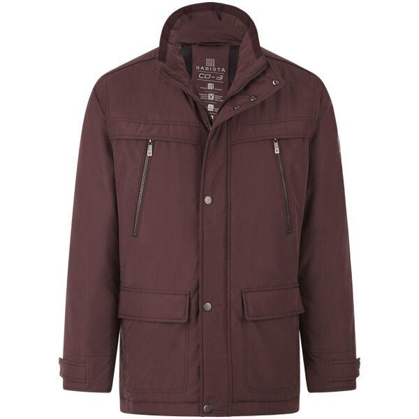 Jacke PELIANO dunkelrot