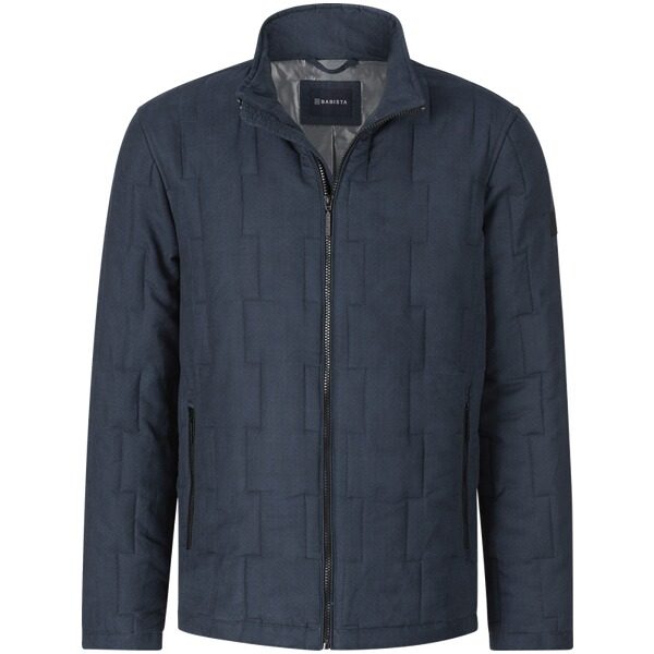 Jacke in Lederoptik LUCEMASO dunkelblau