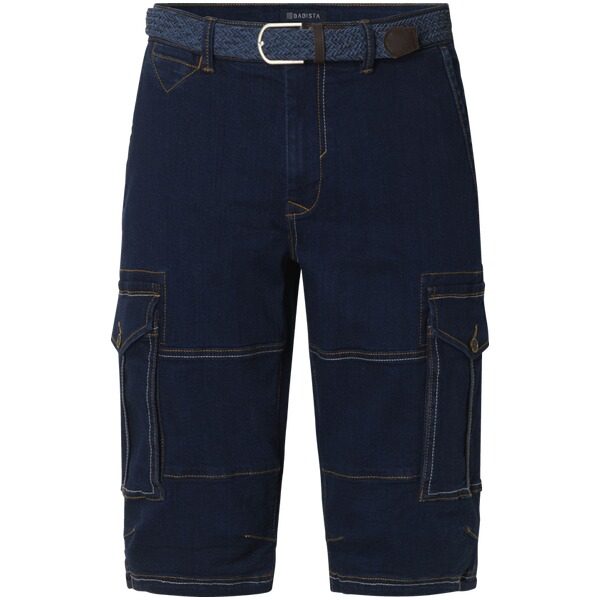 Jeansbermuda ISANDRO dunkelblau