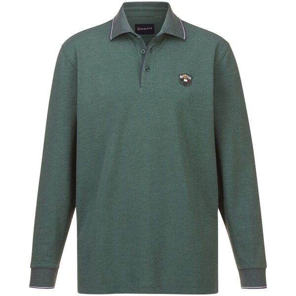 Langarm-Poloshirt MILANVETZO grün