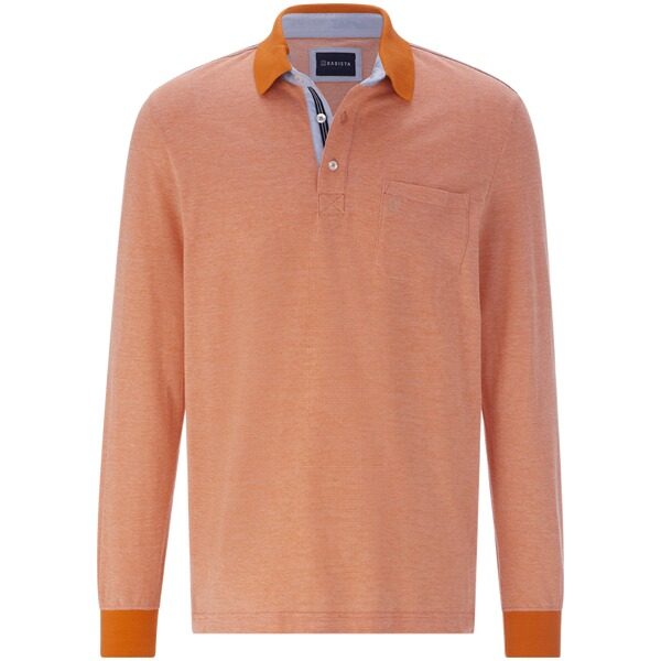 Langarm-Poloshirt ULDOR orange