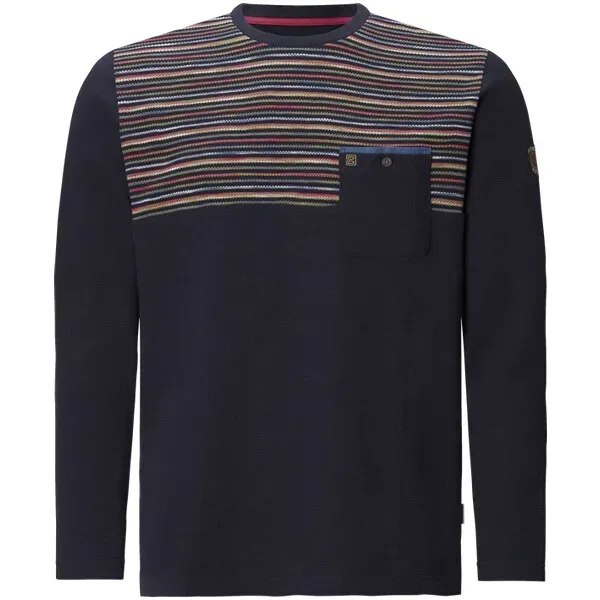 Langarmshirt INCOLI dunkelblau