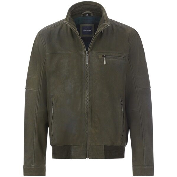 Lederjacke JORANO oliv