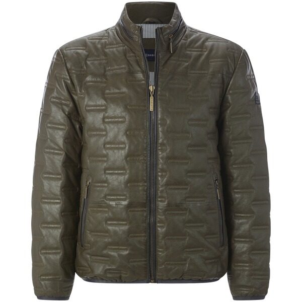 Lederjacke RAMILO oliv