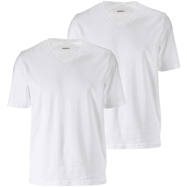 Doppelpack T-Shirt BELLATORRO weiß
