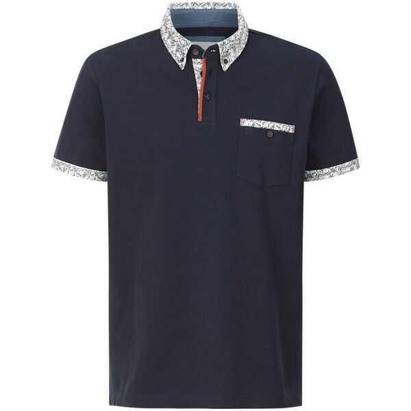 Poloshirt CALETELLI dunkelblau