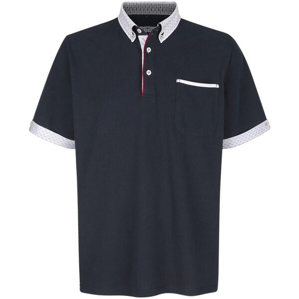 Poloshirt FIOREZZENTO dunkelblau