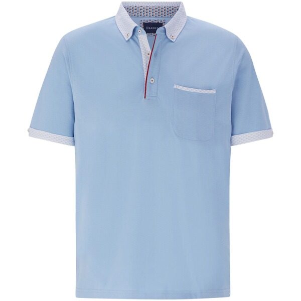 Poloshirt FIOREZZENTO hellblau