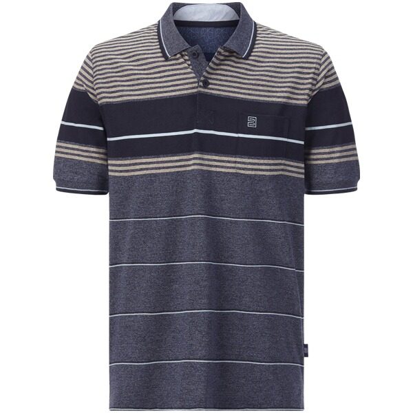 Poloshirt GIVITO dunkelblau