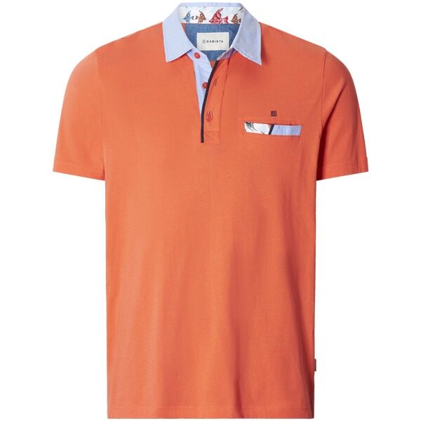 Poloshirt SAVINO hellrot
