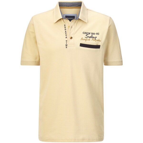 Poloshirt TESSELLI beige