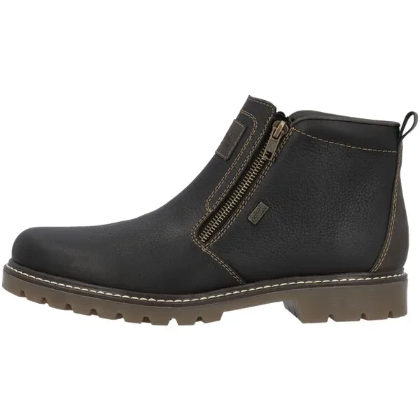 Stiefelette RIEKER dunkelbraun