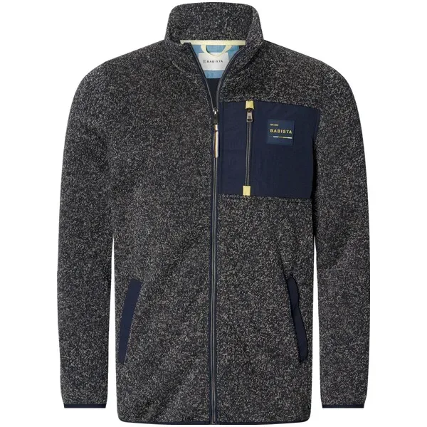 Strickfleecejacke AMOLI dunkelblau