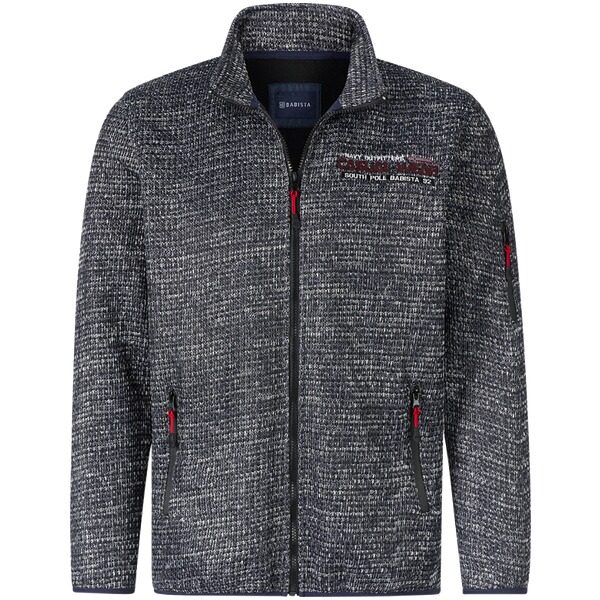 Strickfleecejacke LOTTIRAGI blau