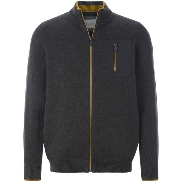 Strickjacke FALON dunkelgrau