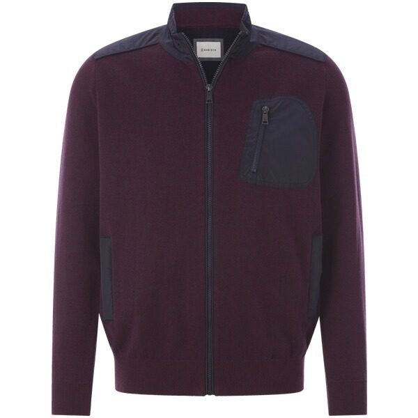 Strickjacke RALDIN dunkelrot