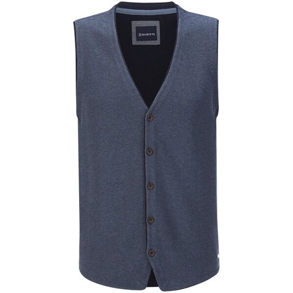 Strickweste MODARINI blau
