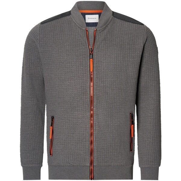 Sweatjacke EMANORO dunkelgrau